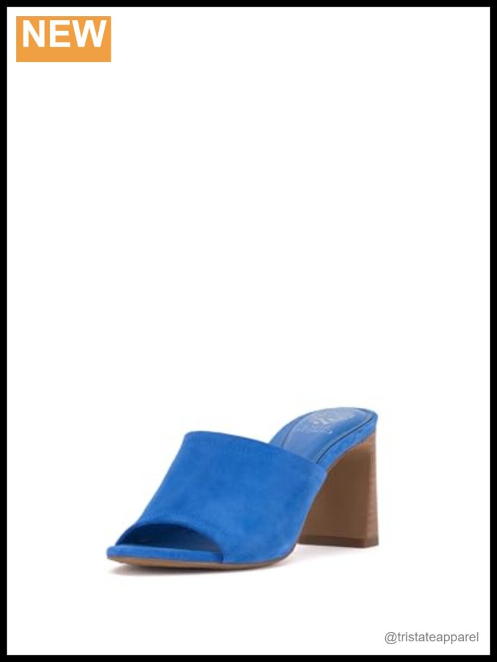 Suede Block Heel Platform Sandal